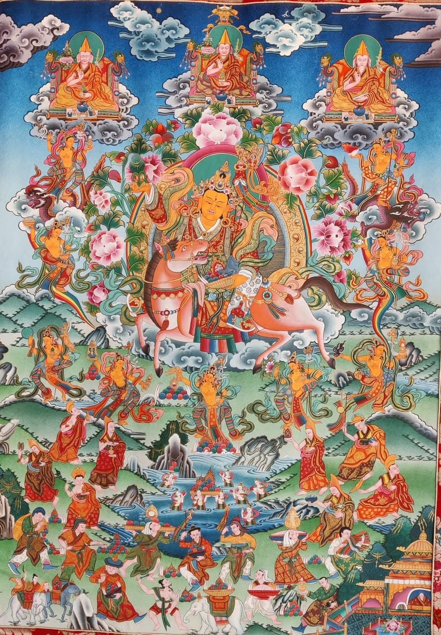 Ratna Shugden thangka